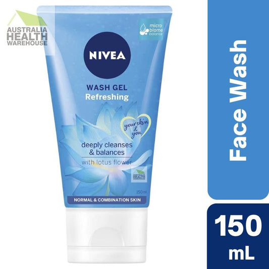 Nivea Refreshing Face Wash Gel - Normal & Combination Skin 150mL