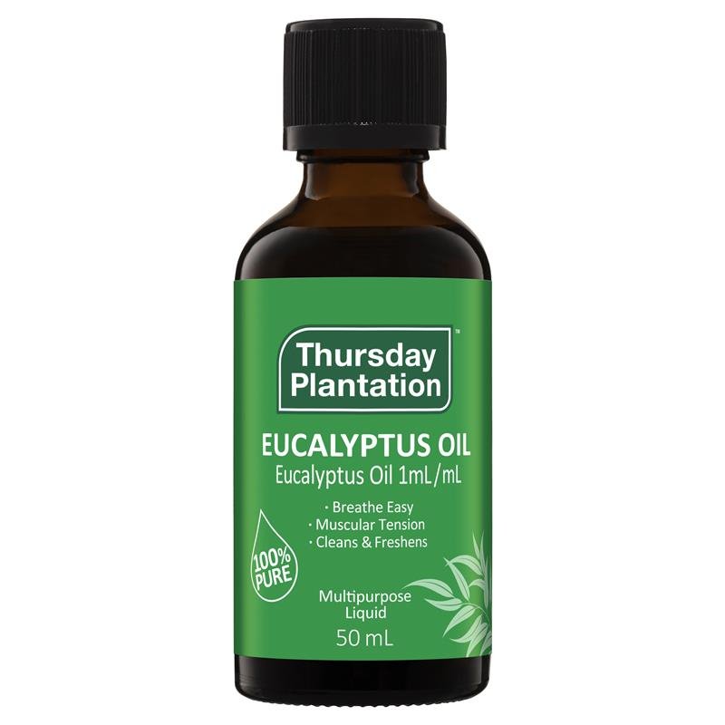 [Expiry: 06/2026] Thursday Plantation 100% Pure Eucalyptus Oil 50mL