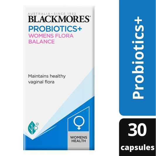 [Expiry: 06/2025] Blackmores Probiotics+ Womens Flora Balance 30 Capsules