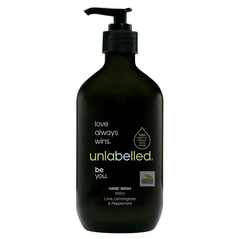 Unlabelled Lime, Lemongrass & Peppermint Hand Wash 500mL