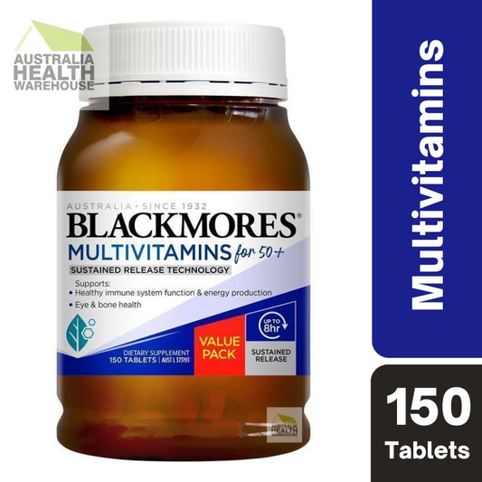 [Expiry: 12/2025] Blackmores Multivitamin for 50+ Sustained Release 150 Tablets