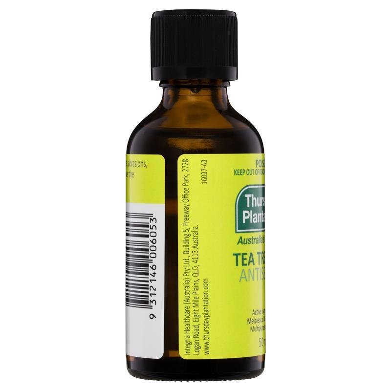 [Expiry: 05/2025] Thursday Plantation 100% Pure Tea Tree Oil 50mL