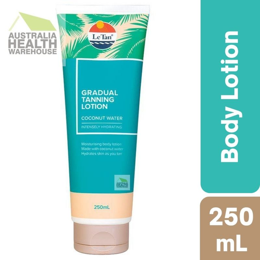 Le Tan Self Gradual Tanning Lotion Coconut Water 250mL