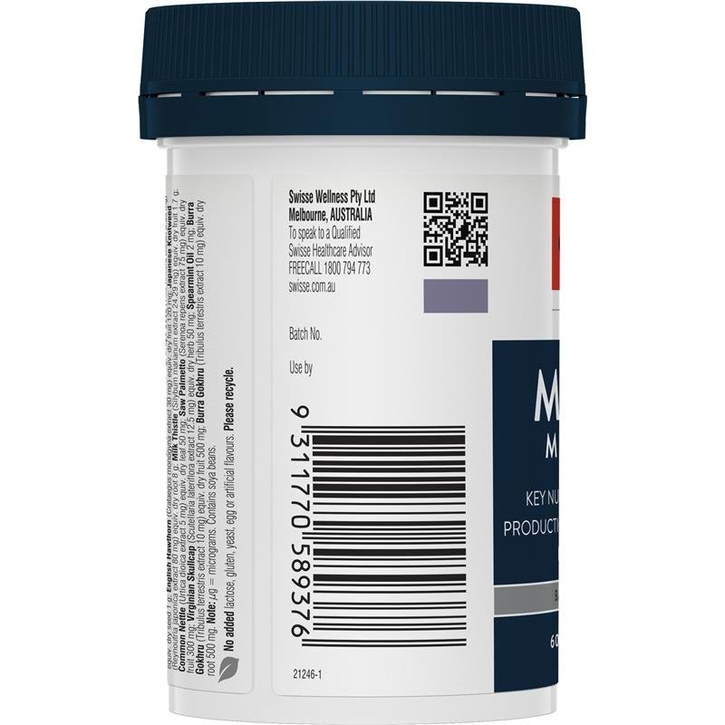 [Expiry: 07/2025] Swisse Men's Ultivite 65+ Multivitamin 60 Tablets