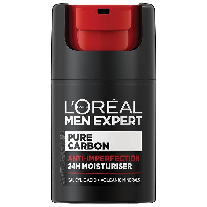 L'Oreal Men Expert Pure Carbon 24 Hour Moisturiser 50mL