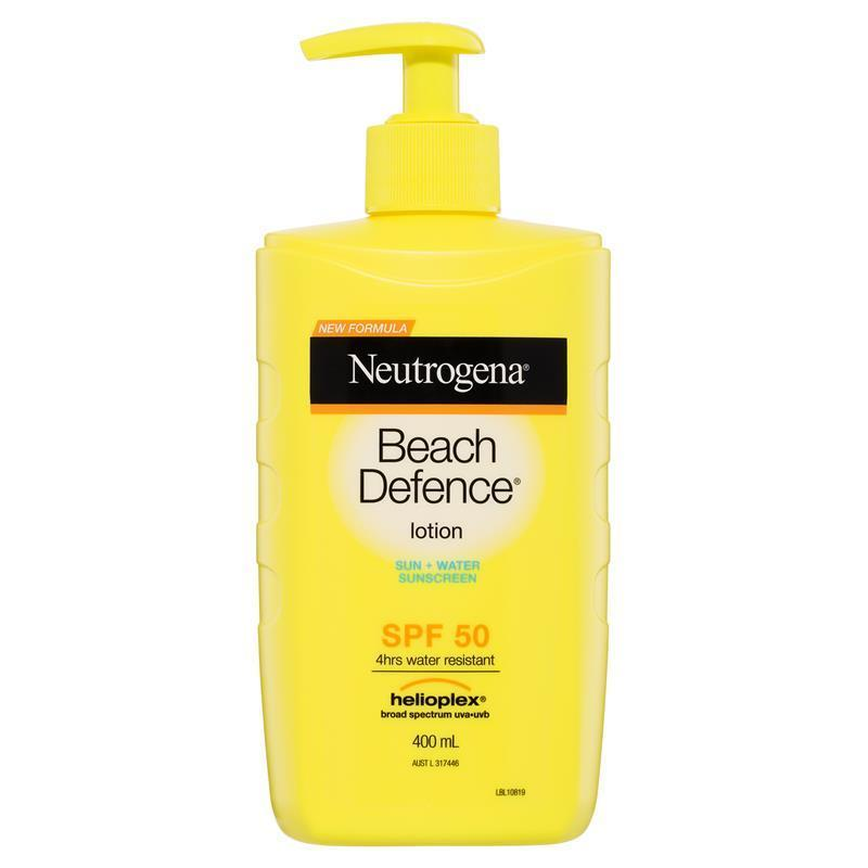 [Expiry: 12/2025] Neutrogena SPF 50 Beach Defence Lotion 400mL