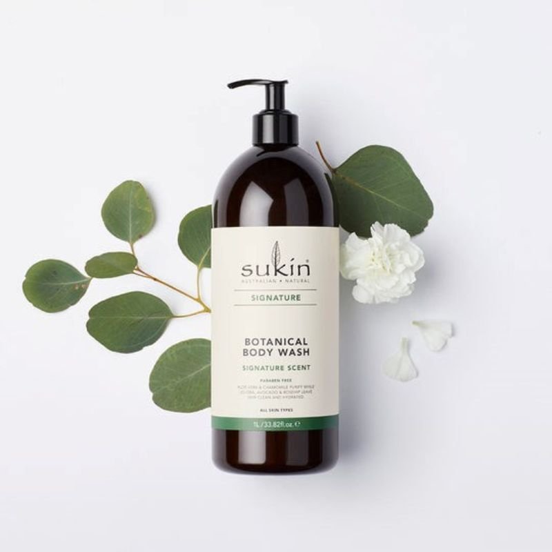 Sukin Signature Botanical Body Wash Pump 1 Litre