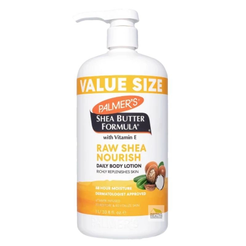 Palmer's Shea Butter Formula Raw Shea Nourish Daily Lotion 1 Litre Value Size