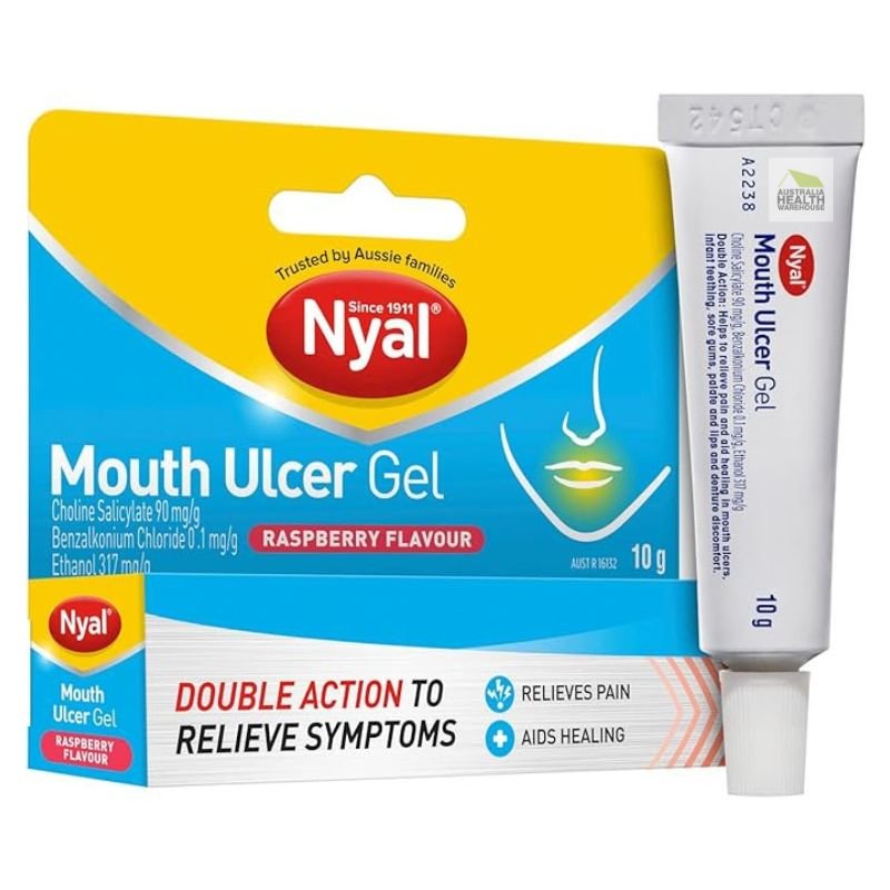 [Expiry: 08/2026] Nyal Mouth Ulcer Gel 10g