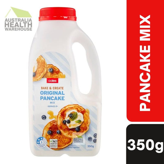 [Expiry: 08/11/24] Coles Original Pancake Shake Mix 350g