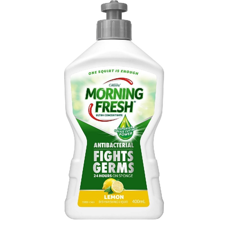 Morning Fresh Dishwashing Liquid Antibacterial Lemon 400mL