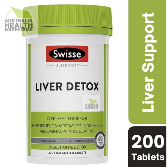 [Expiry: 08/2026] Swisse Ultiboost Liver Detox 200 Tablets