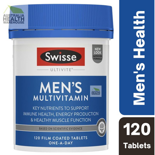 [Expiry: 10/2025] Swisse Ultivite Men's Multivitamin 120 Tablets