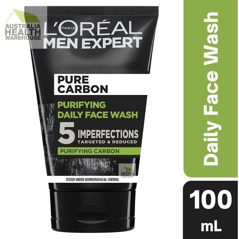 L'Oreal Men Expert Pure Carbon Daily Face Wash 100mL