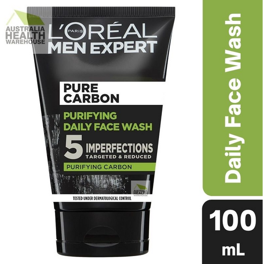 L'Oreal Men Expert Pure Carbon Daily Face Wash 100mL