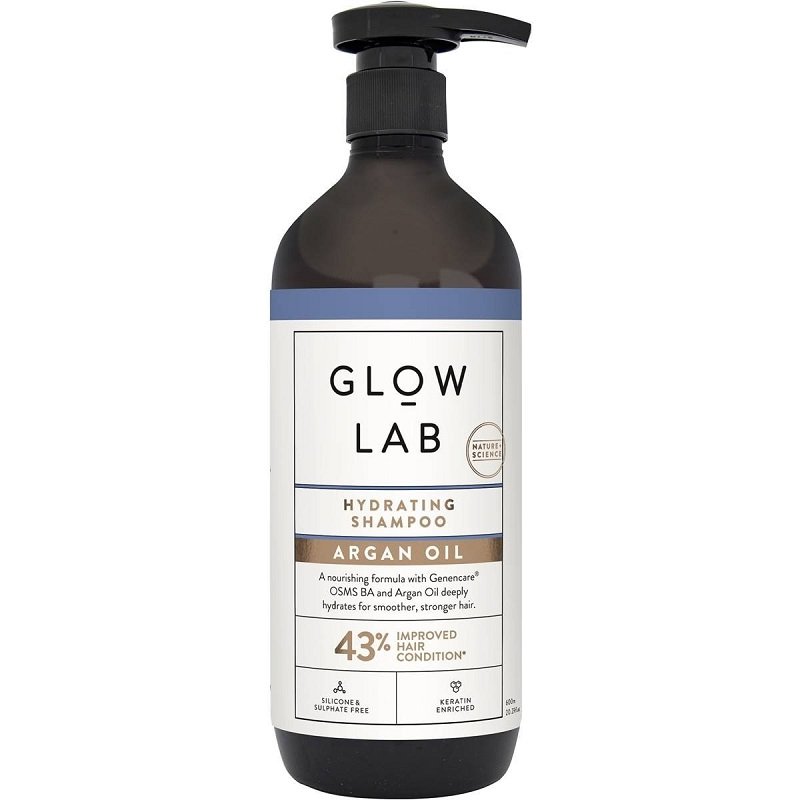 [Expiry: 06/2025] Glow Lab Hydrating Shampoo Argan Oil 600mL