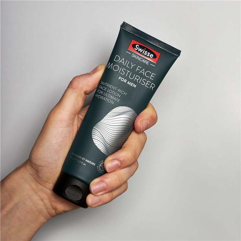 Swisse Skincare Daily Face Moisturiser For Men 120mL