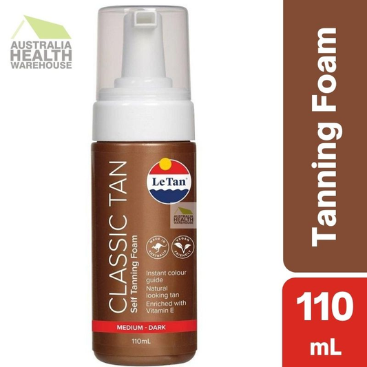 Le Tan Classic Tan Self Tanning Foam Medium - Dark 110mL