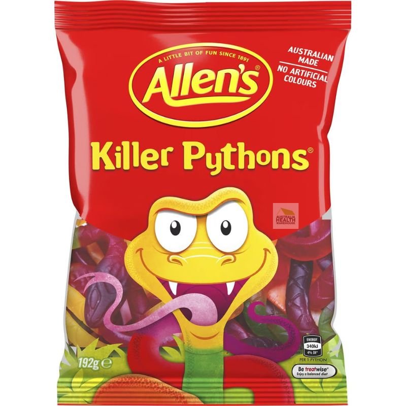 [EXP: May 2024] Allen's Killer Pythons Lollies 192g