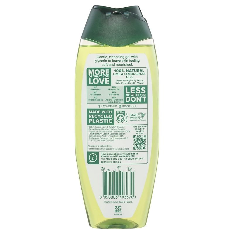 Palmolive Naturals White Citrus with Lemongrass Body Wash 500mL