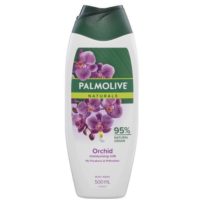 Palmolive Naturals Orchid Moisturising Milk Body Wash 500mL