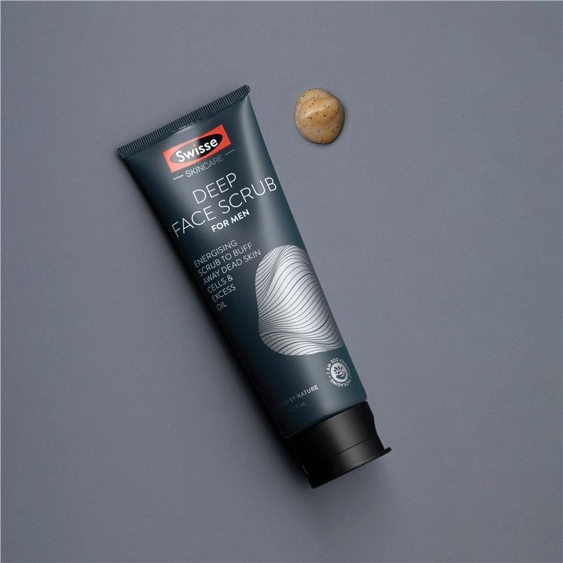 Swisse Skincare Deep Face Scrub For Men 120mL