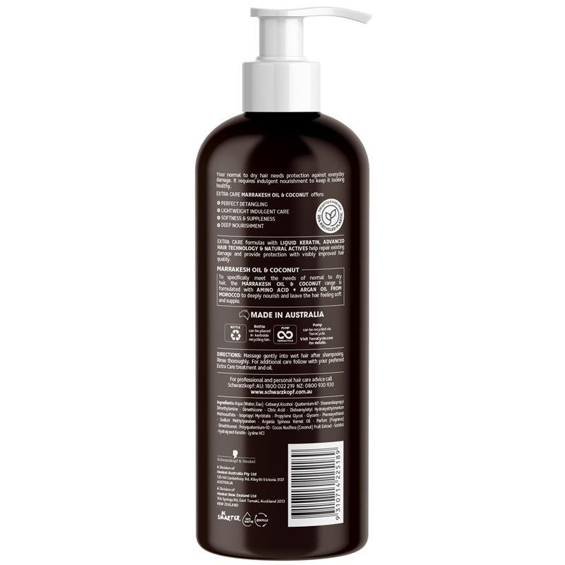 Schwarzkopf Extra Care Marrakesh Oil & Coconut Replenishing Conditioner 950mL