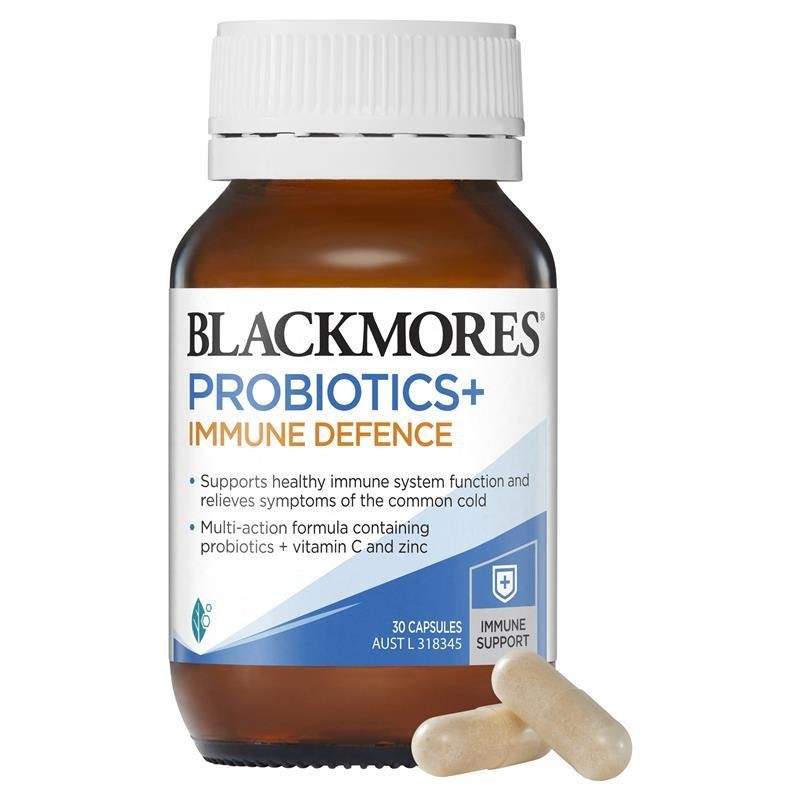 [CLEARANCE Expiry: 01/2025] Blackmores Probiotics+ Immune Defence 30 Capsules