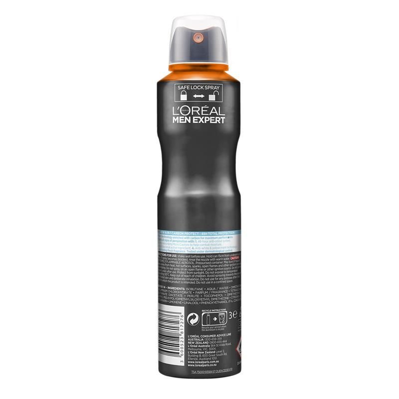 L'Oreal Men Expert Carbon Protect Anti-Perspirant Deodorant Spray 250mL