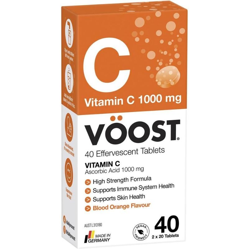 [Expiry: 12/2025] Voost Vitamin C Effervescent 40 Tablets