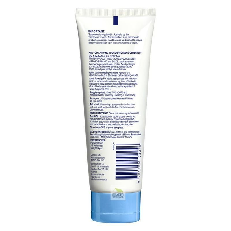 [Expiry: 10/2026] Cancer Council Sensitive Sunscreen SPF 50+ Tube 110mL