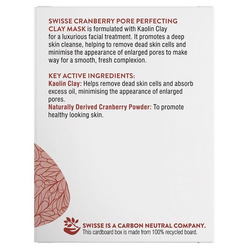 Swisse Cranberry Pore Perfecting Clay Mask 70g